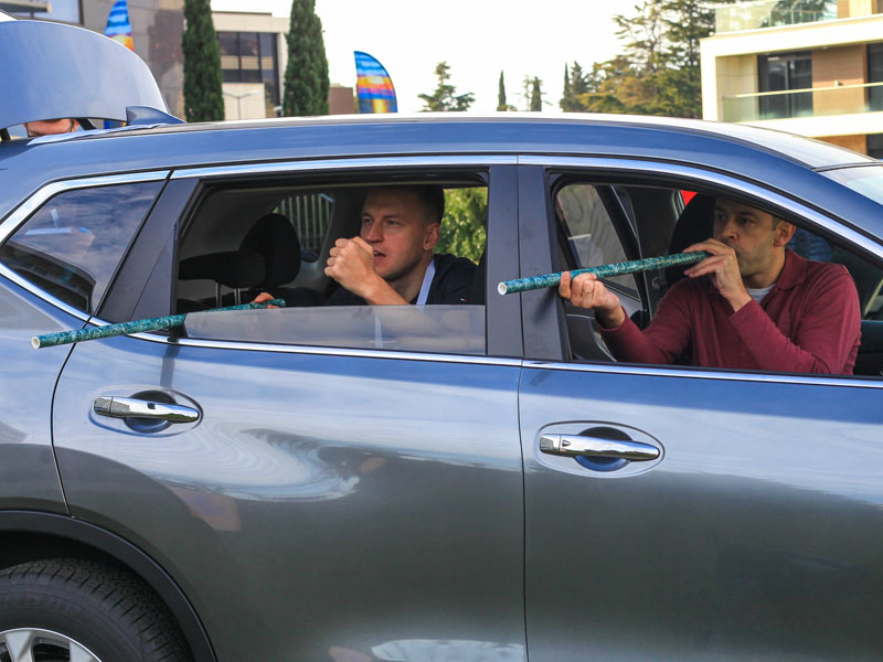 Корпоративный квест PokerRun для Infiniti в Сочи